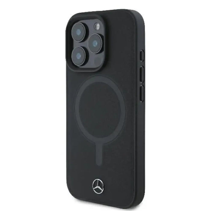 Калъф Mercedes Smooth Leather MagSafe iPhone 16 Pro Max