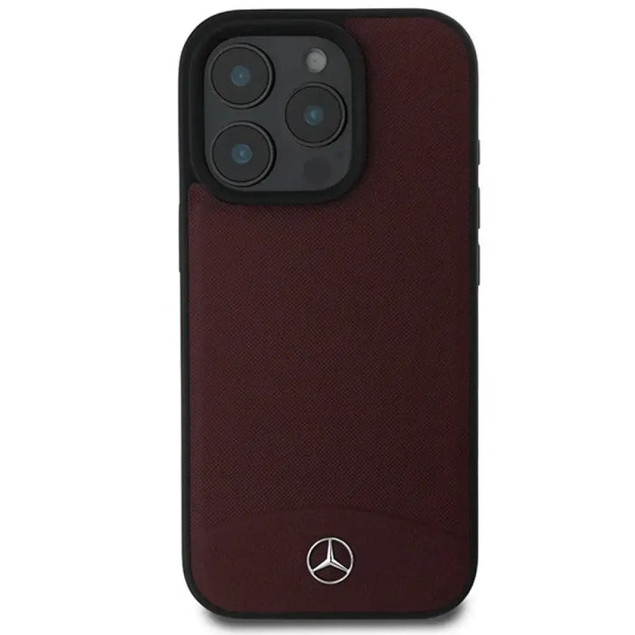 Калъф Mercedes Textured And Plain Leather MagSafe за iPhone