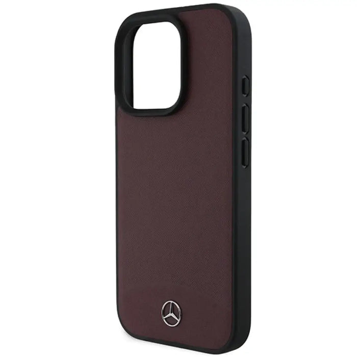 Калъф Mercedes Textured And Plain Leather MagSafe за iPhone