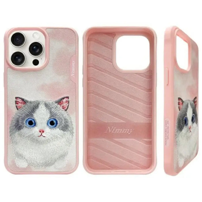 Калъф Nimmy Big Eyed Pet 2.0 Cat за iPhone 15 Pro Max