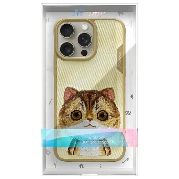 Калъф Nimmy Big Eyed Pet 2.0 Cat за iPhone 15 Pro Max