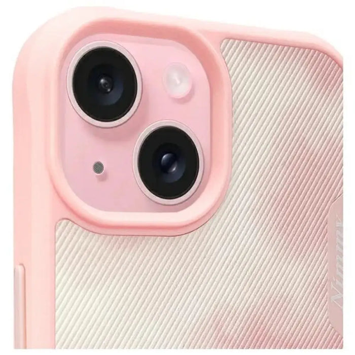 Калъф Nimmy Big Eyed Pet 2.0 Cat за iPhone 15 - розов