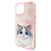 Калъф Nimmy Big Eyed Pet 2.0 Cat за iPhone 15 - розов
