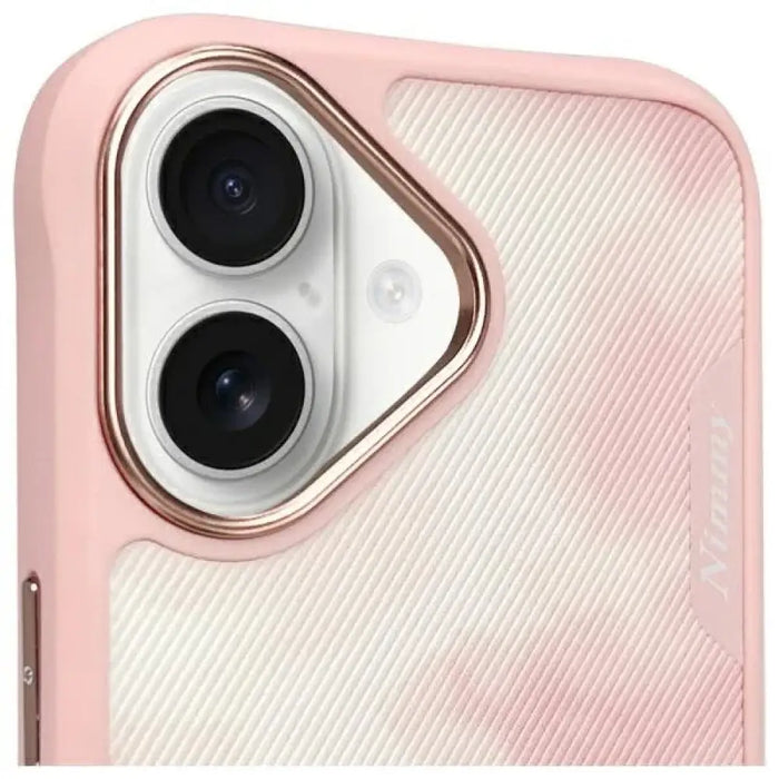 Калъф Nimmy Big Eyed Pet 2.0 Cat за iPhone 16 - розов