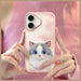 Калъф Nimmy Big Eyed Pet 2.0 Cat за iPhone 16 - розов