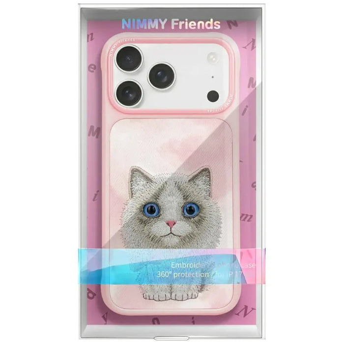 Калъф Nimmy Big Eyed Pet 2.0 Cat за iPhone 17 Pro Max