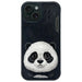Калъф Nimmy Big Eyed Pet 2.0 Panda за iPhone 15 - черен