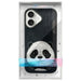 Калъф Nimmy Big Eyed Pet 2.0 Panda за iPhone 16 - черен