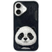 Калъф Nimmy Big Eyed Pet 2.0 Panda за iPhone 16 - черен