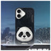 Калъф Nimmy Big Eyed Pet 2.0 Panda за iPhone 16 - черен