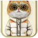 Калъф Nimmy Cool&Cute 2.0 Cat за iPhone 15 - бежов