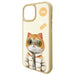Калъф Nimmy Cool&Cute 2.0 Cat за iPhone 15 - бежов