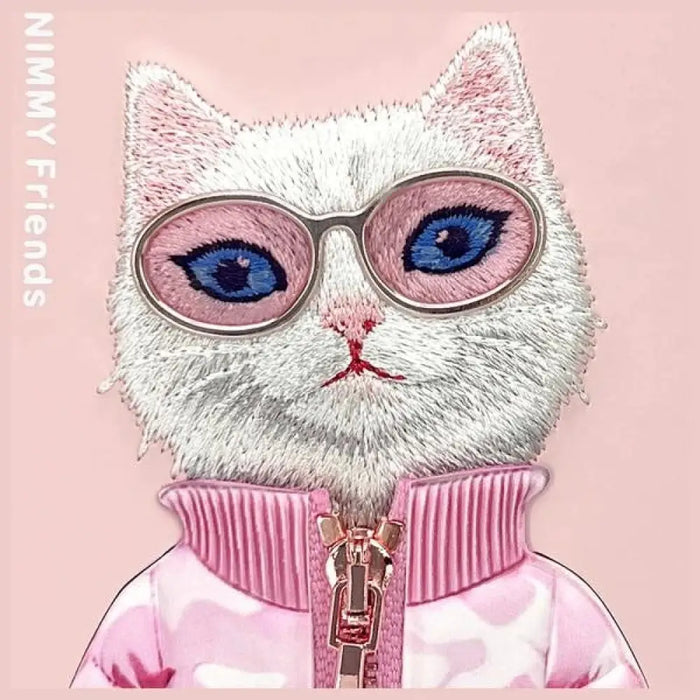 Калъф Nimmy Cool&Cute 2.0 Cat за iPhone 15 - розов