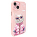 Калъф Nimmy Cool&Cute 2.0 Cat за iPhone 15 - розов
