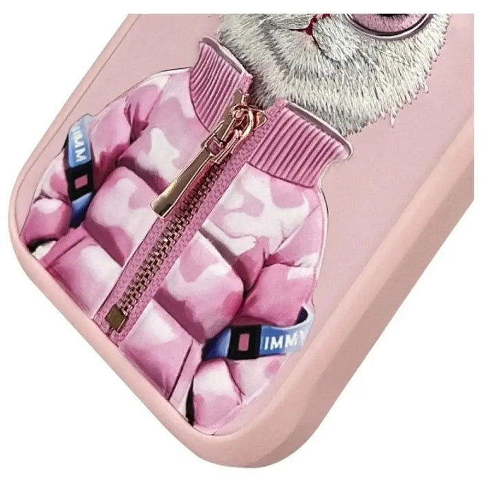 Калъф Nimmy Cool&Cute 2.0 Cat за iPhone 16 Pro Max - розов