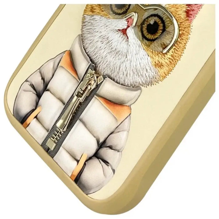 Калъф Nimmy Cool&Cute 2.0 Cat за iPhone 16 Pro - зелен