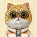 Калъф Nimmy Cool&Cute 2.0 Cat за iPhone 16 Pro - зелен