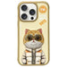 Калъф Nimmy Cool&Cute 2.0 Cat за iPhone 16 Pro - зелен