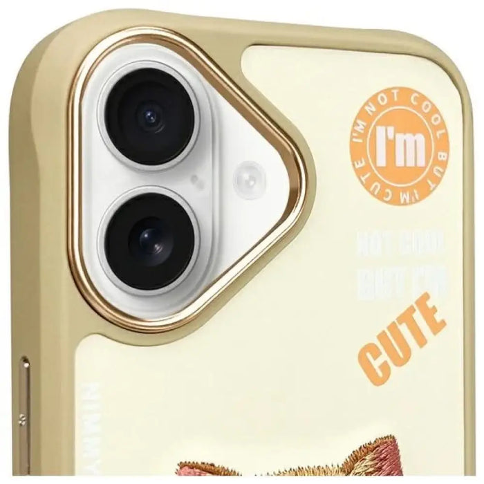 Калъф Nimmy Cool&Cute 2.0 Cat за iPhone 16 - зелен