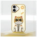 Калъф Nimmy Cool&Cute 2.0 Cat за iPhone 16 - зелен