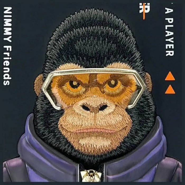 Калъф Nimmy Cool&Cute 2.0 Monkey за iPhone 15 - черен