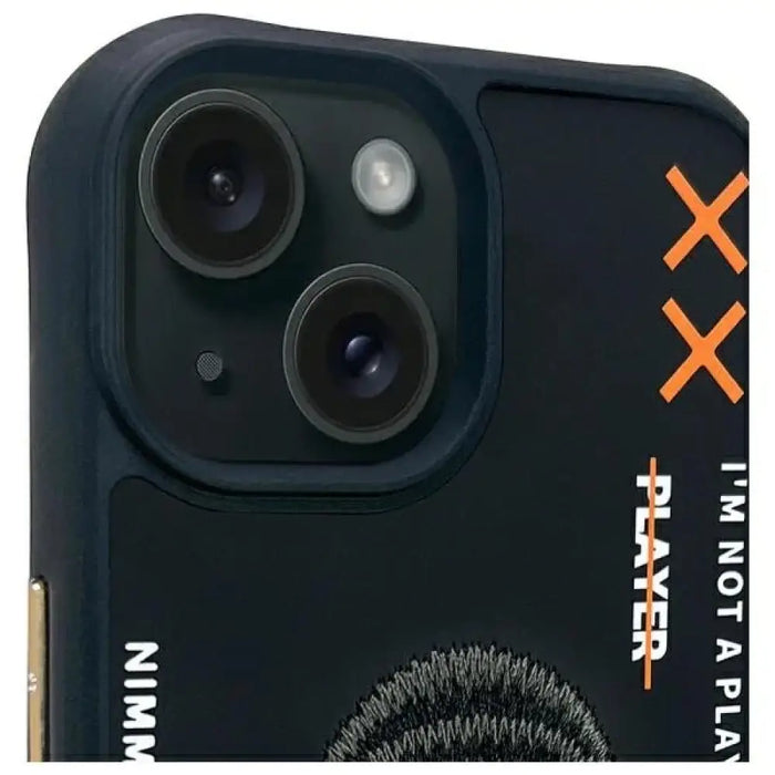 Калъф Nimmy Cool&Cute 2.0 Monkey за iPhone 15 - черен