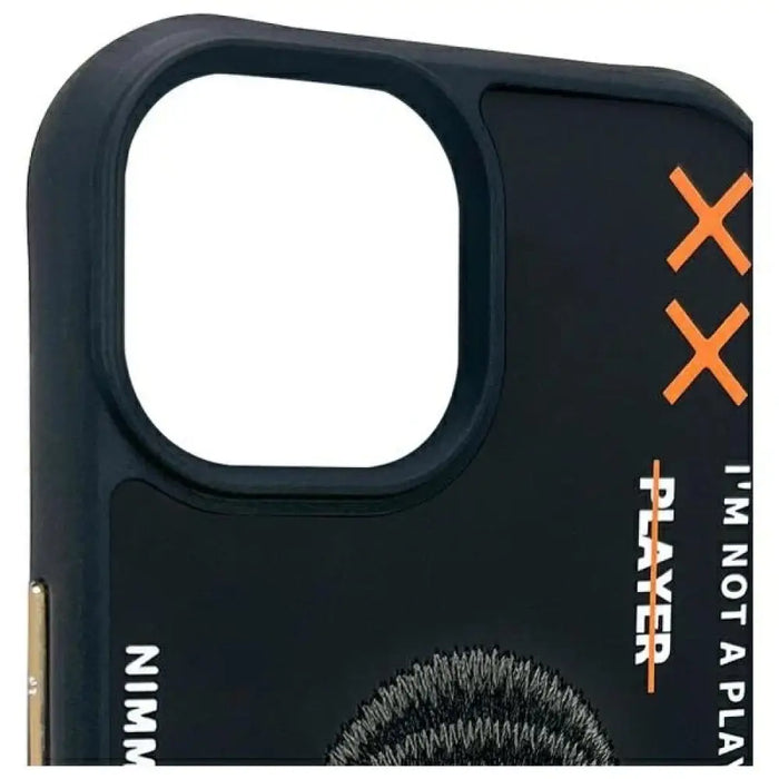 Калъф Nimmy Cool&Cute 2.0 Monkey за iPhone 15 - черен