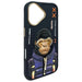 Калъф Nimmy Cool&Cute 2.0 Monkey за iPhone 16 - черен