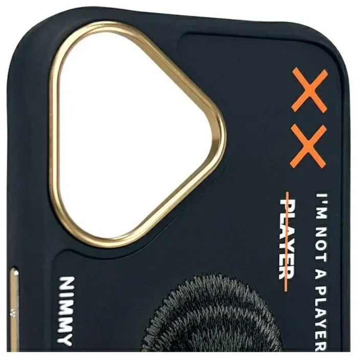 Калъф Nimmy Cool&Cute 2.0 Monkey за iPhone 16 - черен
