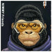 Калъф Nimmy Cool&Cute 2.0 Monkey за iPhone 16 - черен