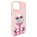 Калъф Nimmy Cool&Cute 2.0 Cat за iPhone 15 - розов