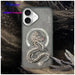 Калъф Nimmy Dragon MagSafe за iPhone 16 - сив