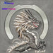 Калъф Nimmy Dragon MagSafe за iPhone 16 - сив