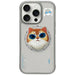 Калъф Nimmy Glasses Cool Cat MagSafe за iPhone 16 Pro - сив