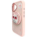 Калъф Nimmy Glasses Cool Cat MagSafe за iPhone 16 - розов