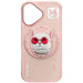Калъф Nimmy Glasses Cool Cat MagSafe за iPhone 16 - розов