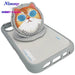 Калъф Nimmy Glasses Cool Cat MagSafe за iPhone 16 - сив