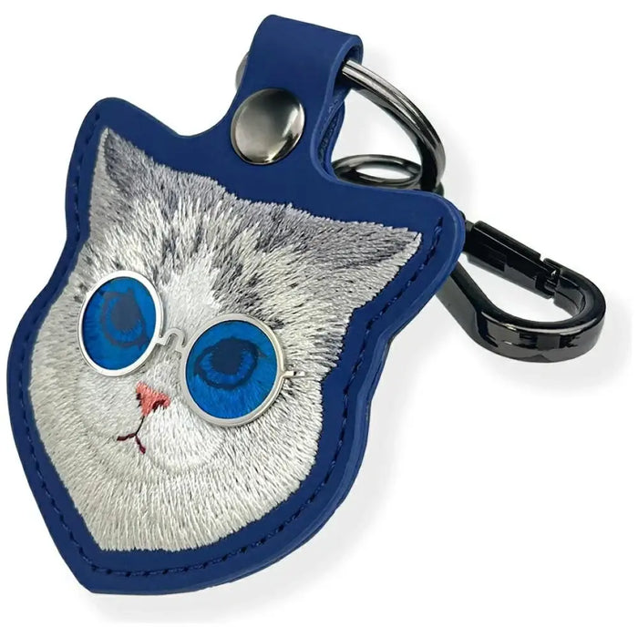 Калъф Nimmy Glasses Cool Cat Tracker - син