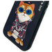 Калъф Nimmy Glasses Cool Cat за iPhone 15 - черен