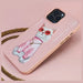 Калъф Nimmy Glasses Cool Cat за iPhone 15 Pro Max - розов