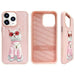 Калъф Nimmy Glasses Cool Cat за iPhone 15 Pro Max - розов