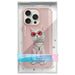 Калъф Nimmy Glasses Cool Cat за iPhone 15 Pro Max - розов