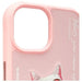 Калъф Nimmy Glasses Cool Cat за iPhone 15 - розов
