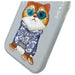 Калъф Nimmy Glasses Cool Cat за iPhone 15 - сив