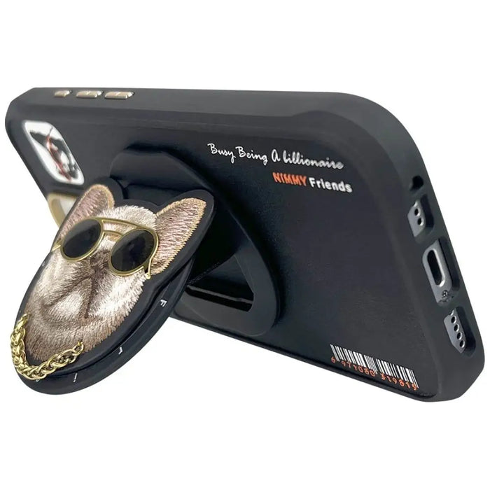 Калъф Nimmy Glasses Cool Dog MagSafe за iPhone 16 Pro