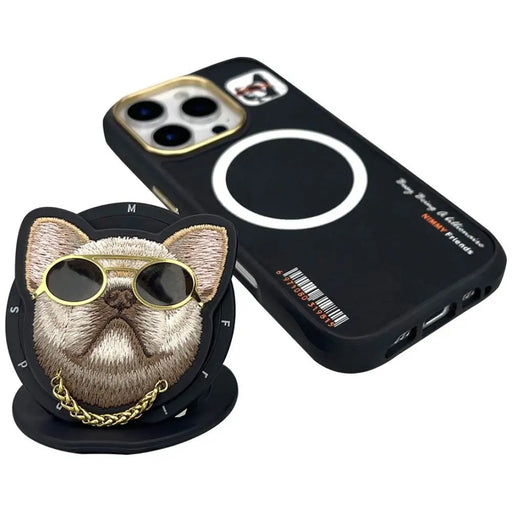 Калъф Nimmy Glasses Cool Dog MagSafe за iPhone 16 Pro