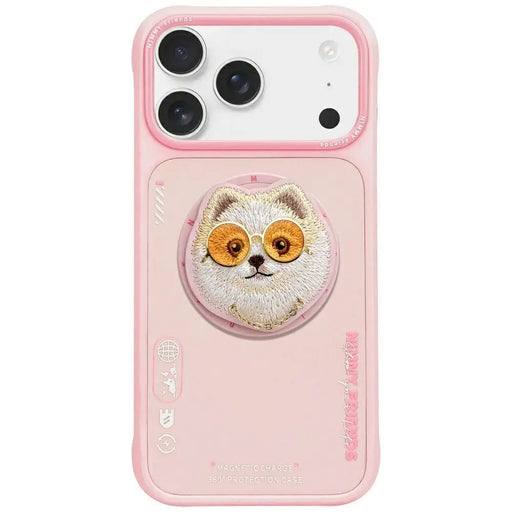 Калъф Nimmy Glasses Cool Dog MagSafe за iPhone 17 Pro Max