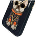 Калъф Nimmy Glasses Cool Dog за iPhone 15 - черен