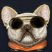 Калъф Nimmy Glasses Cool Dog за iPhone 16 - черен