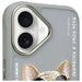 Калъф Nimmy Glasses Cool Dog за iPhone 16 - сив